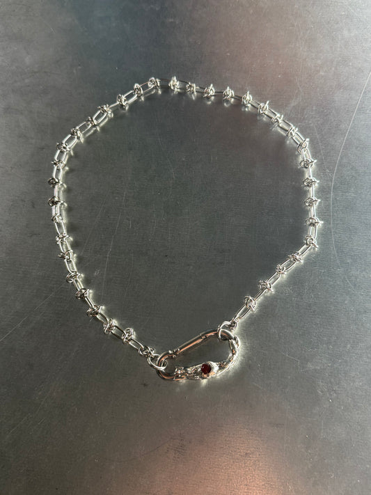 Urax | soldered Carabiner Necklace