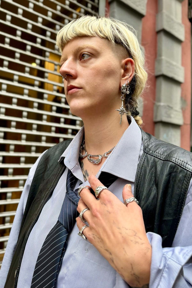 Brezak | soldered Carabiner Necklace