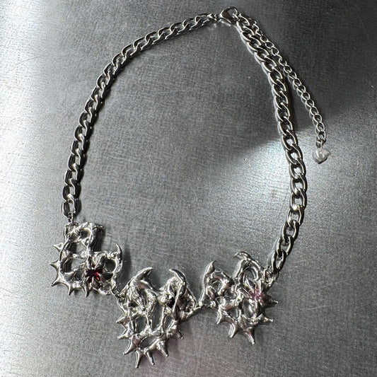 Heart Collection : Hergan | soldered Choker