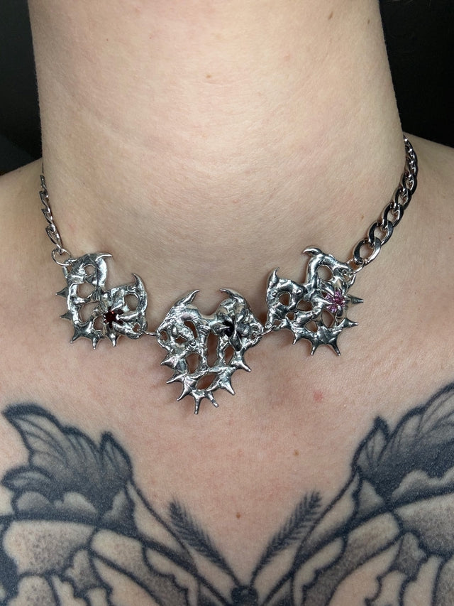Heart Collection : Hergan | soldered Choker