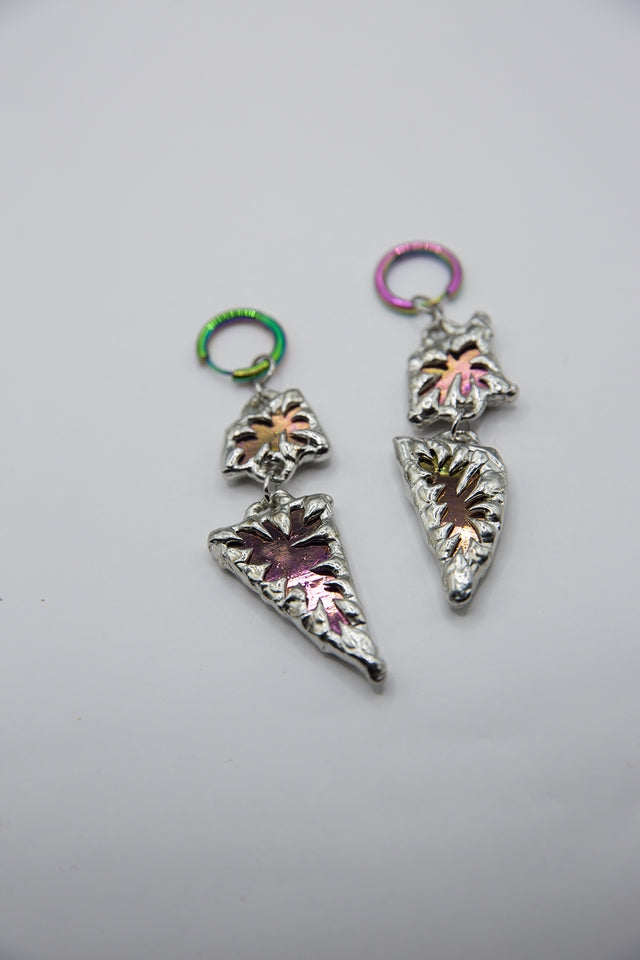 Stained Glass Collection: Hoolaha | soldered Earring