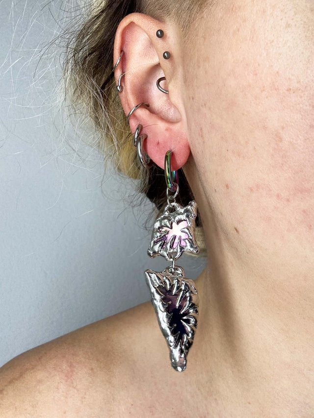 Stained Glass Collection: Hoolaha | soldered Earring