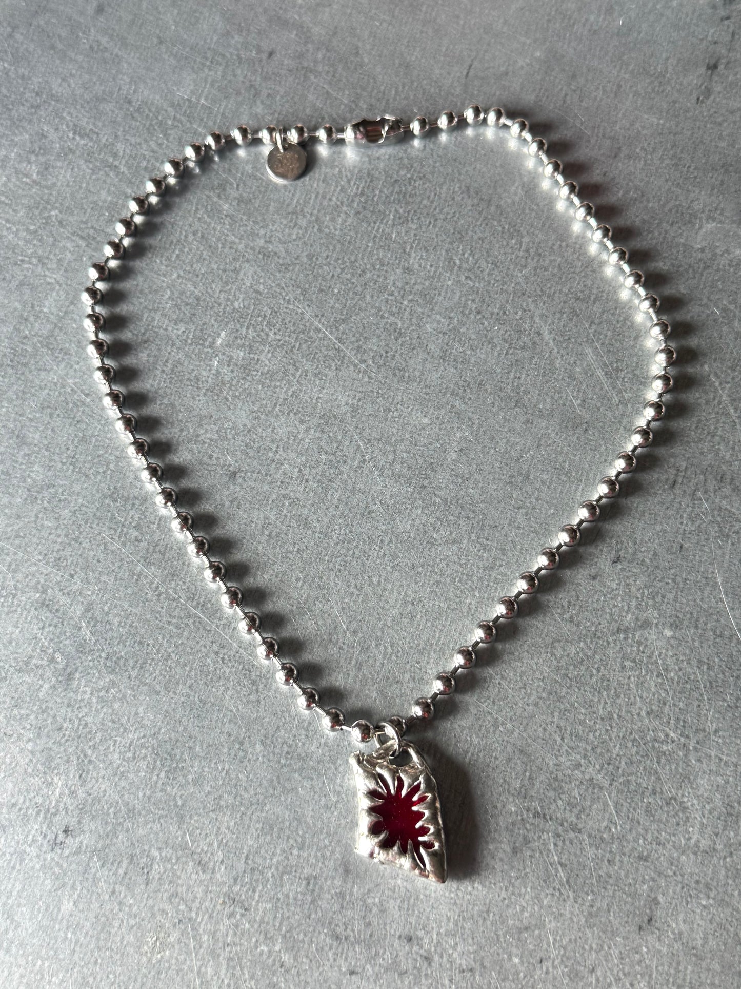 Stained Glass Collection: Vexa | soldered Necklace