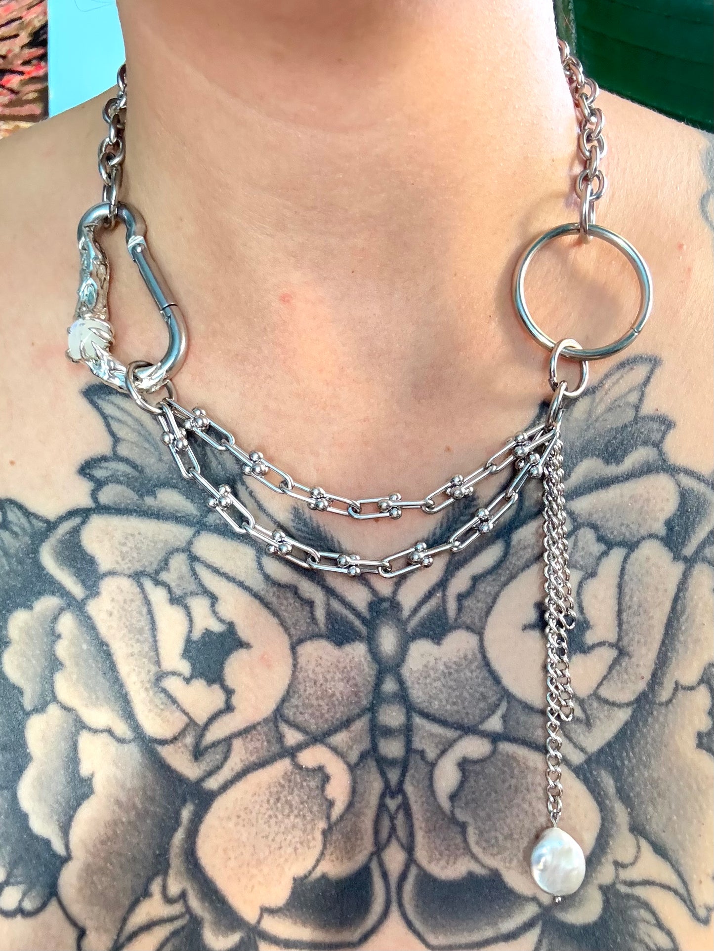 Musdowor | soldered Carabiner Necklace