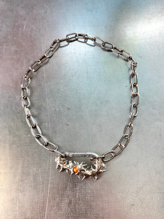 Noys | soldered Carabiner Necklace