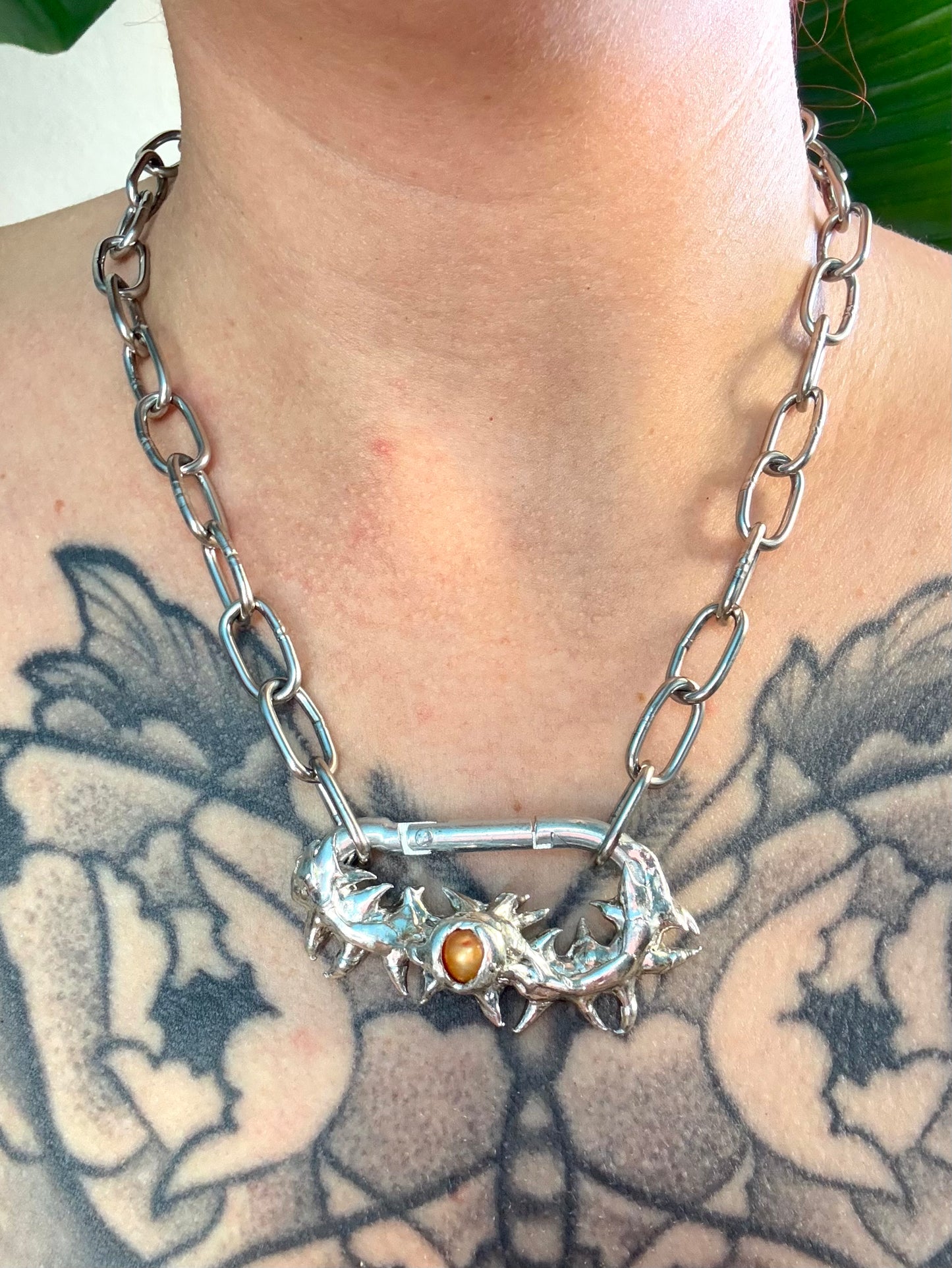 Noys | soldered Carabiner Necklace