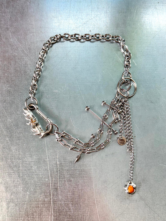 Aphbo | soldered Carabiner Necklace