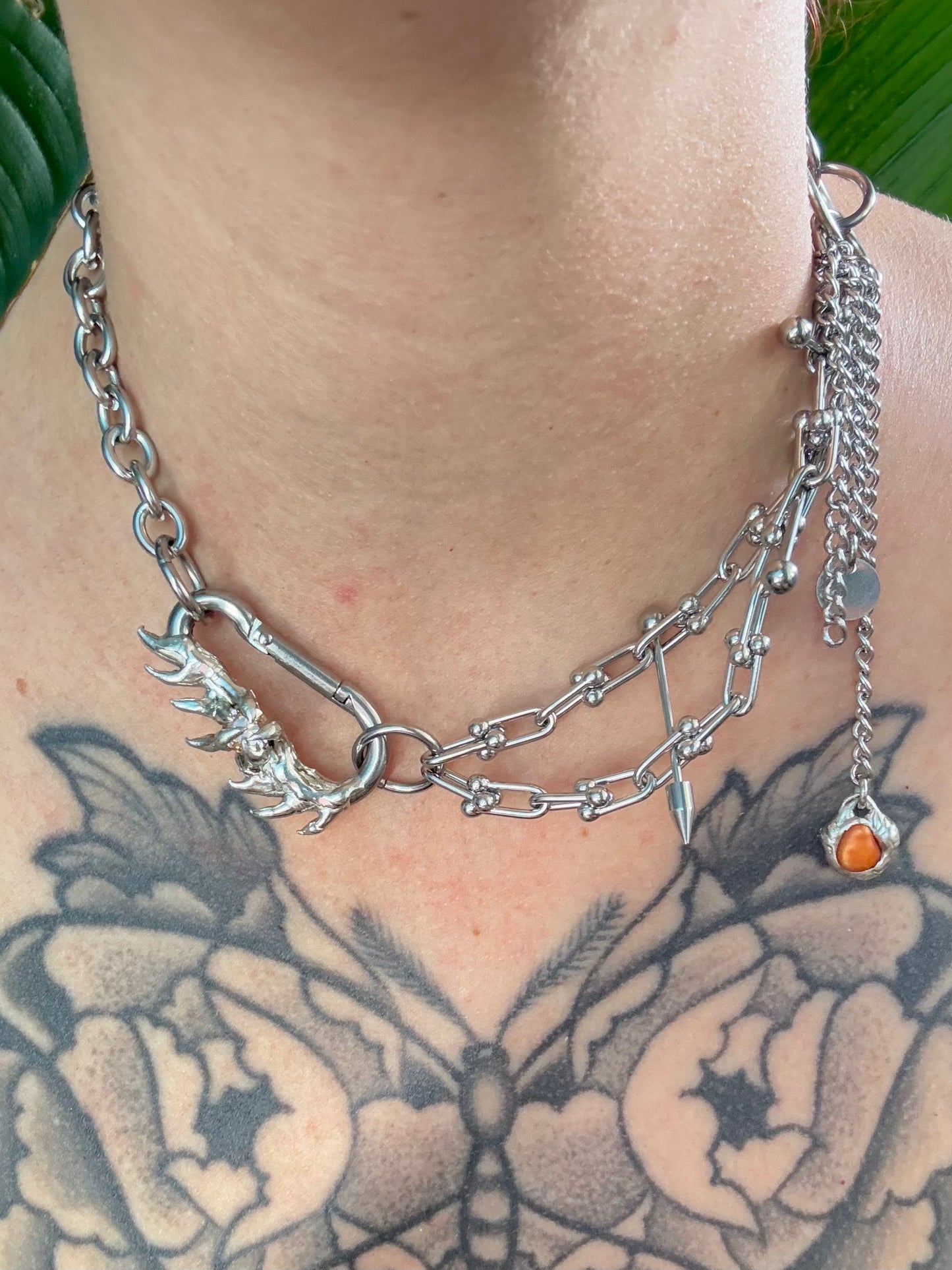 Aphbo | soldered Carabiner Necklace