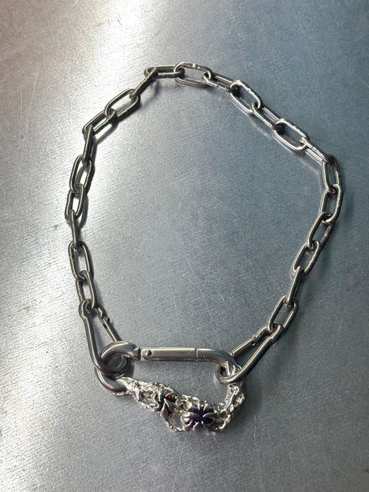 Axiom | soldered Carabiner Necklace