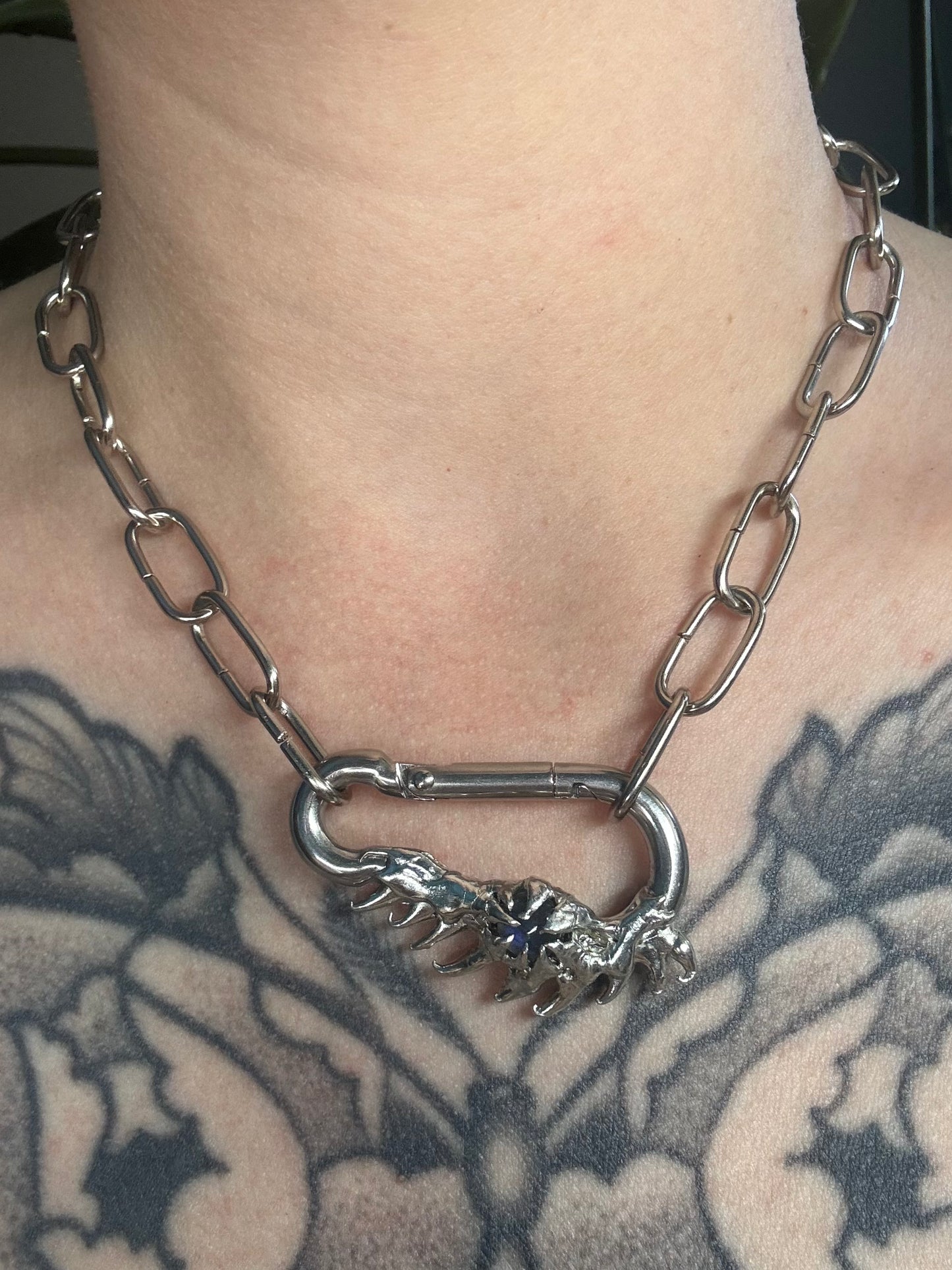 Suas | soldered Carabiner Necklace