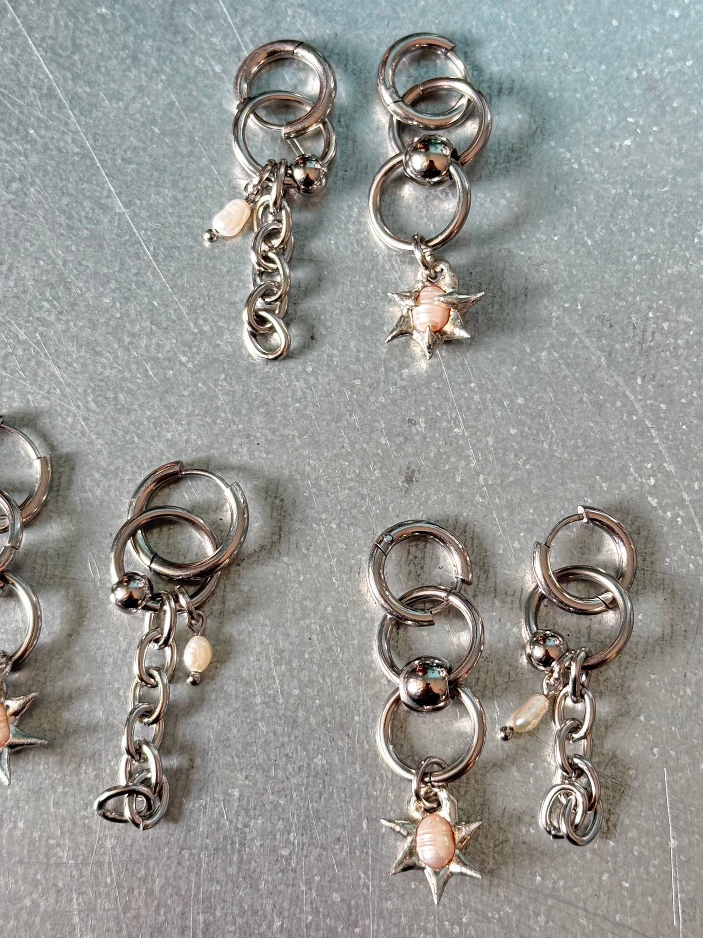 Zahror | Chainmail Earring Pair