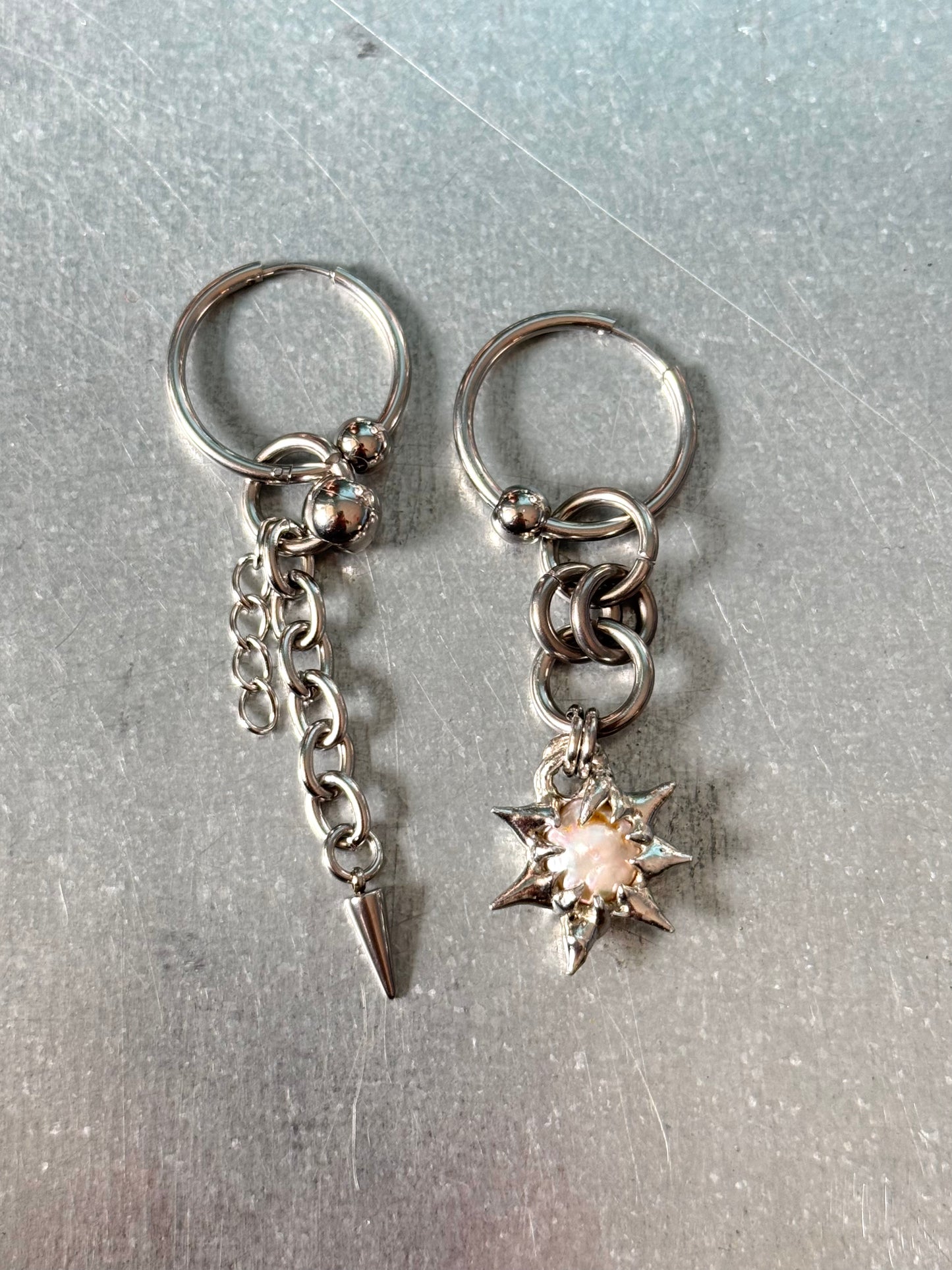 Xias | Chainmail Earring Pair