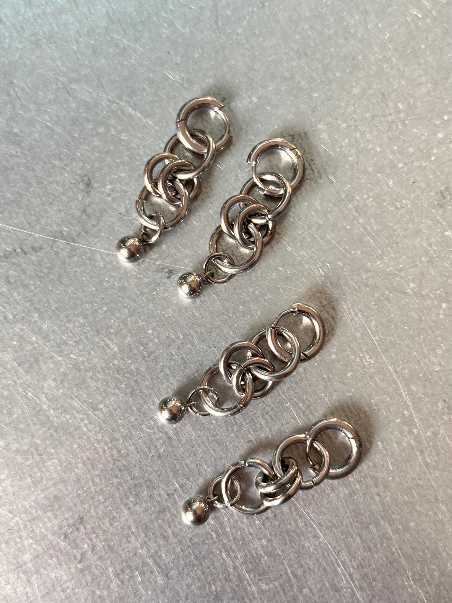 Ewi | Chainmail Earring Pair
