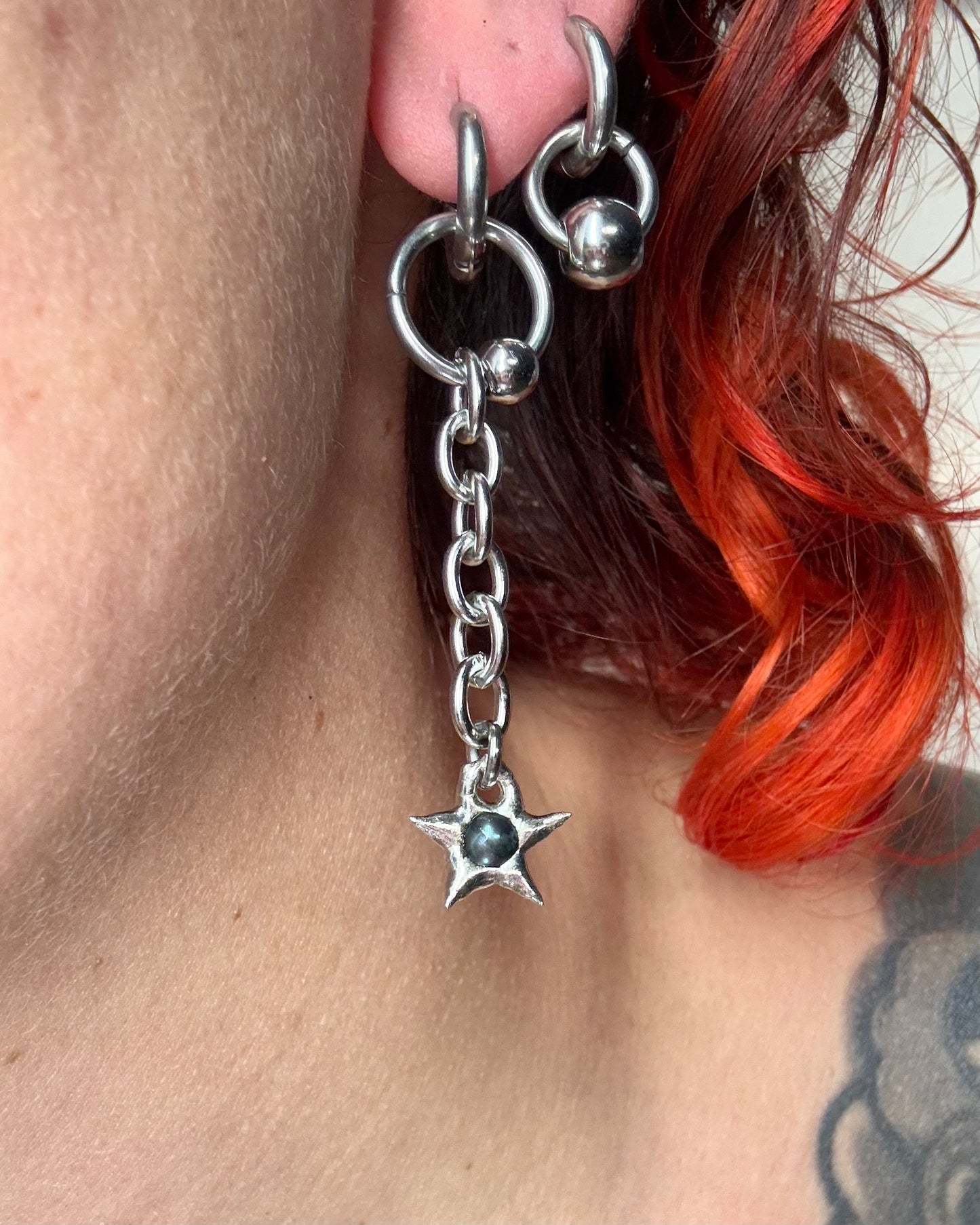 Voohon | Chainmail Earring Pair