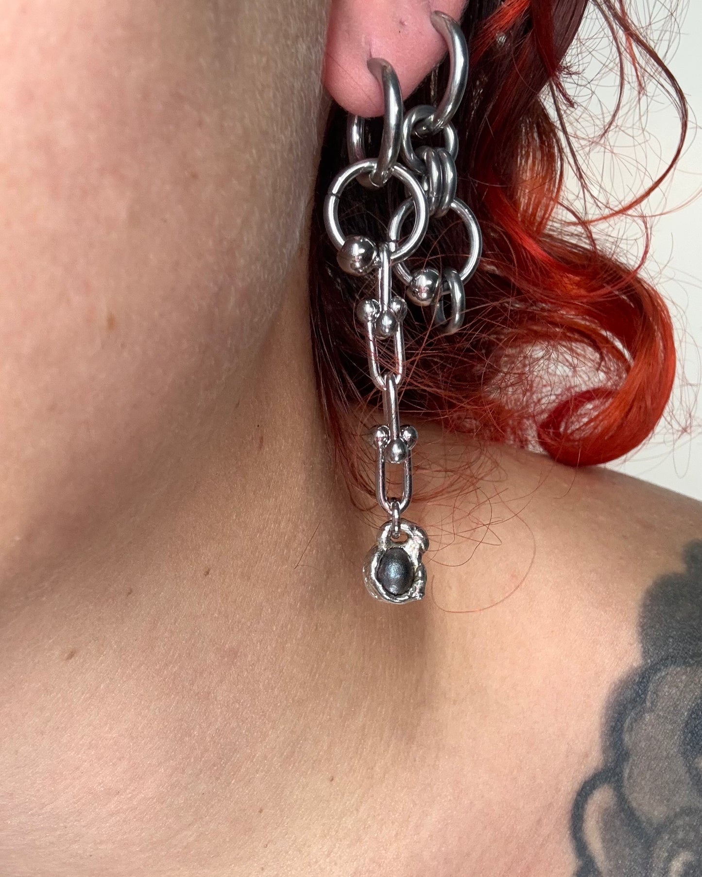 Phog | Chainmail Earring Pair
