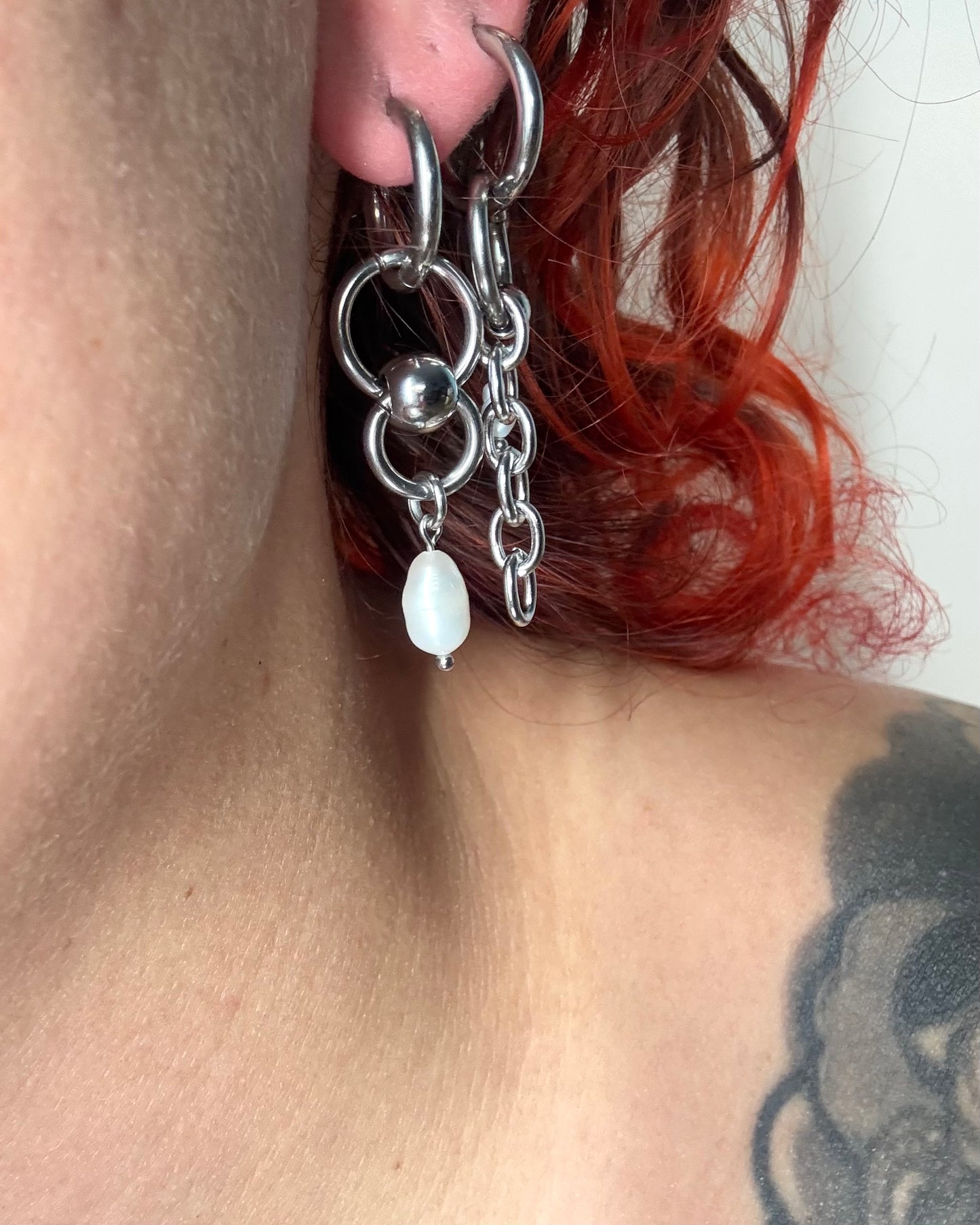 Eni | Chainmail Earring Pair