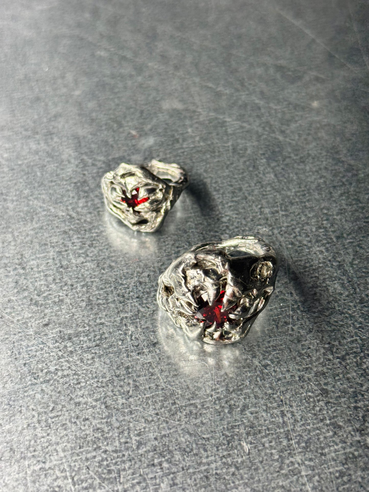 Narya red Zirconia Stone | soldered Ring