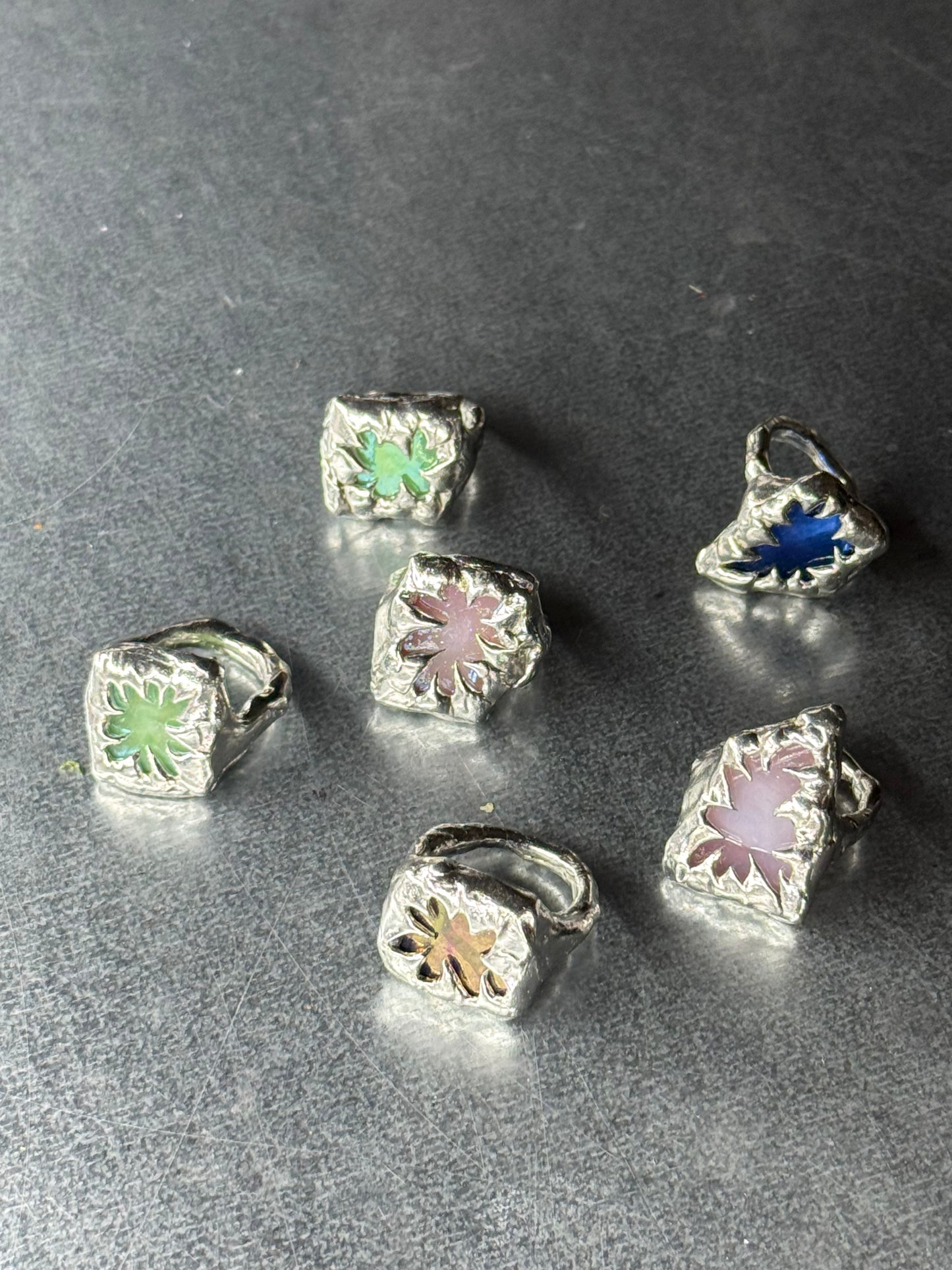 Stained glass | soldered Ring