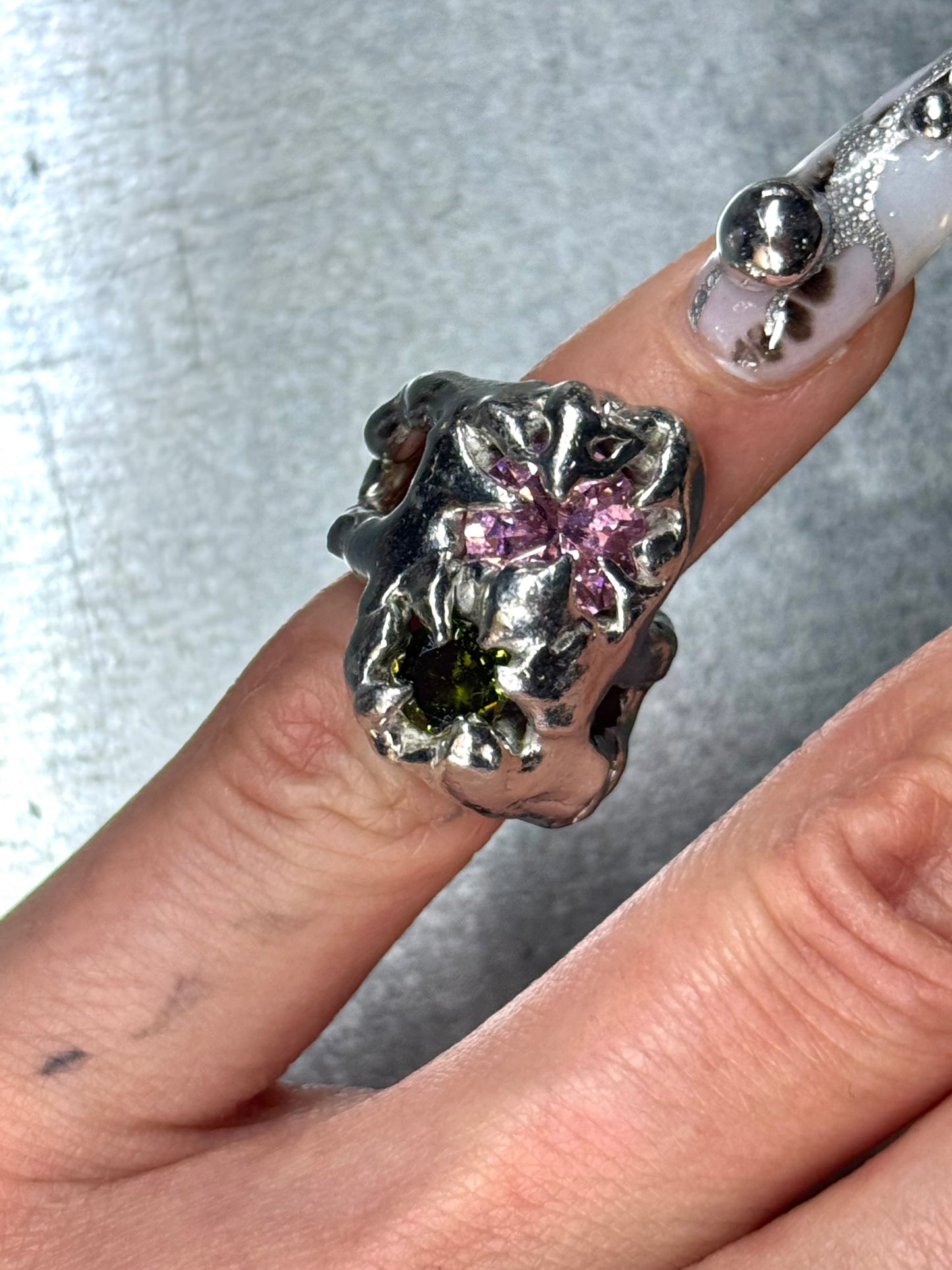 Zirconia Stone | soldered Ring