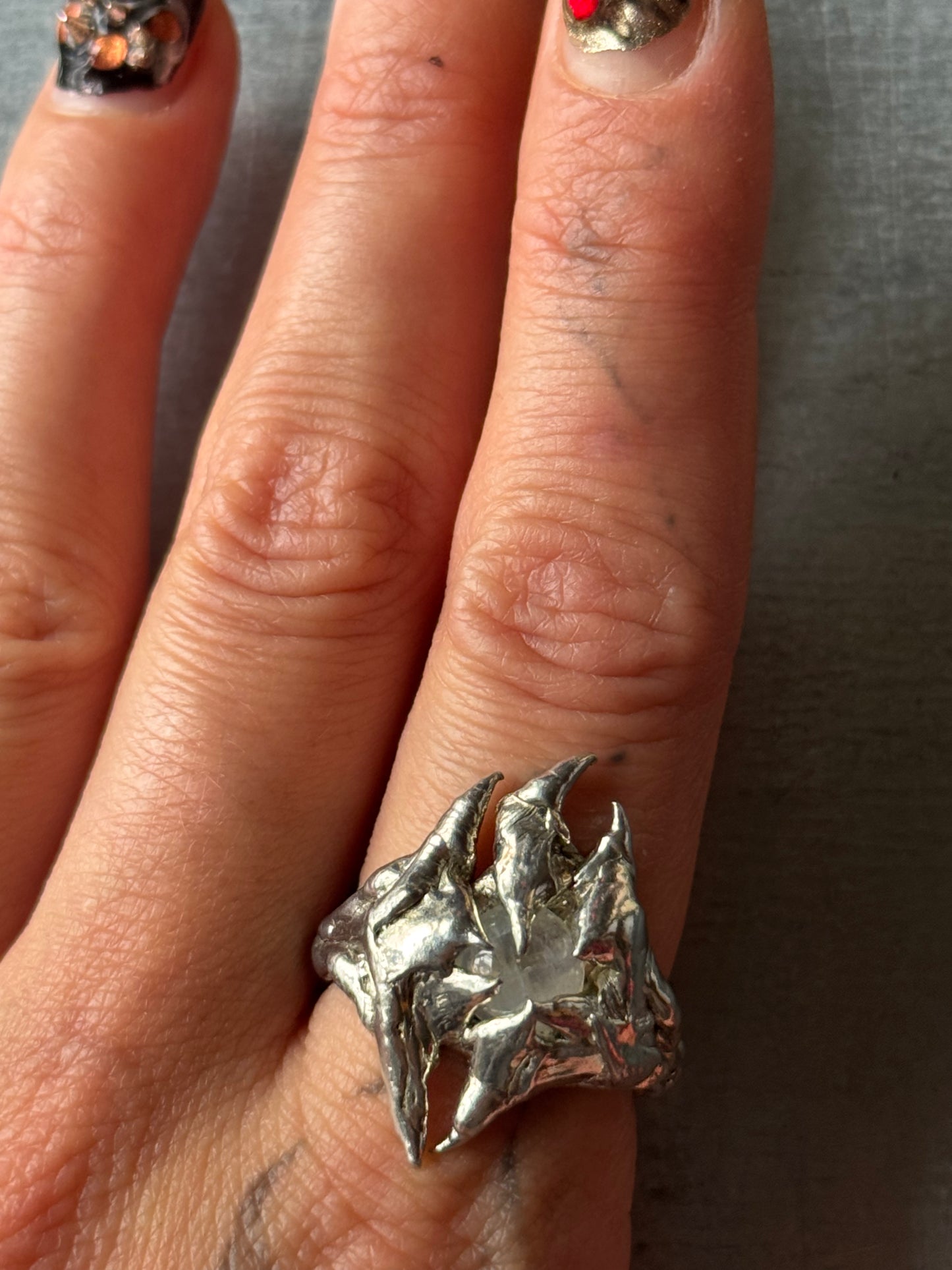 Tribal Stones | soldered ring