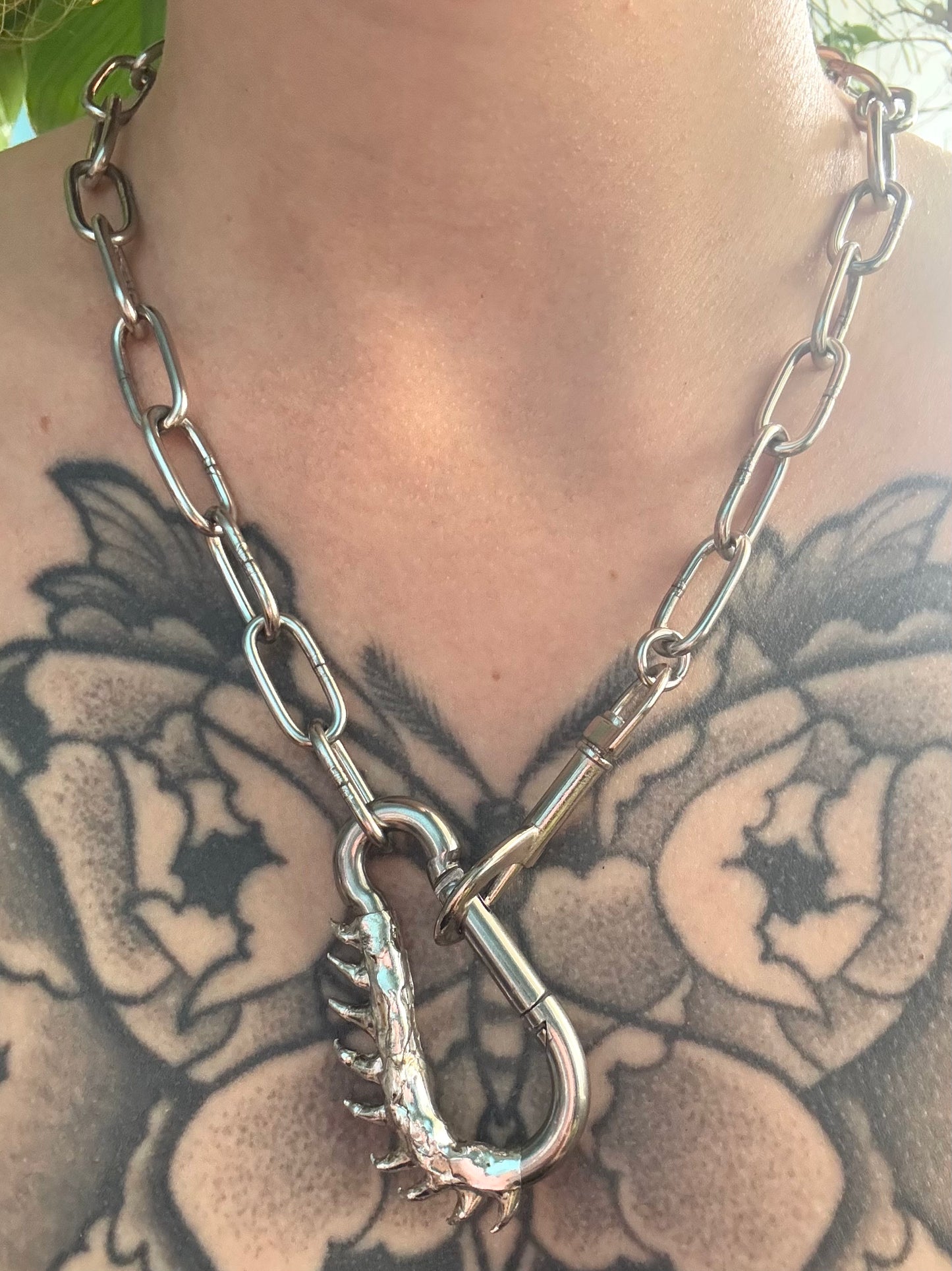 Nasque | Carabiner Necklace and trouser chain