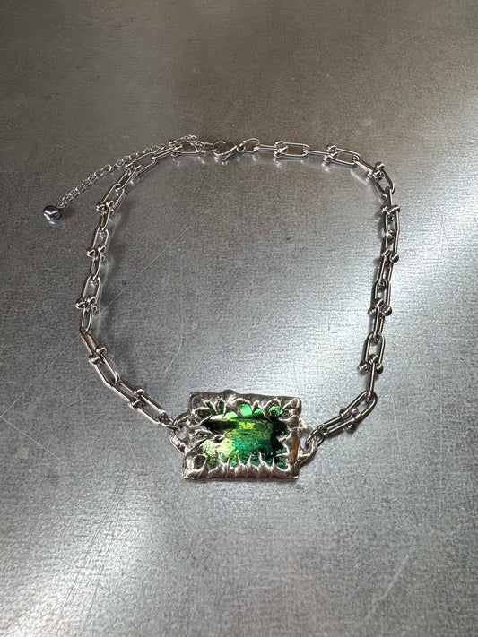 Stained Glass Collection: Hoolaha | soldered Necklace