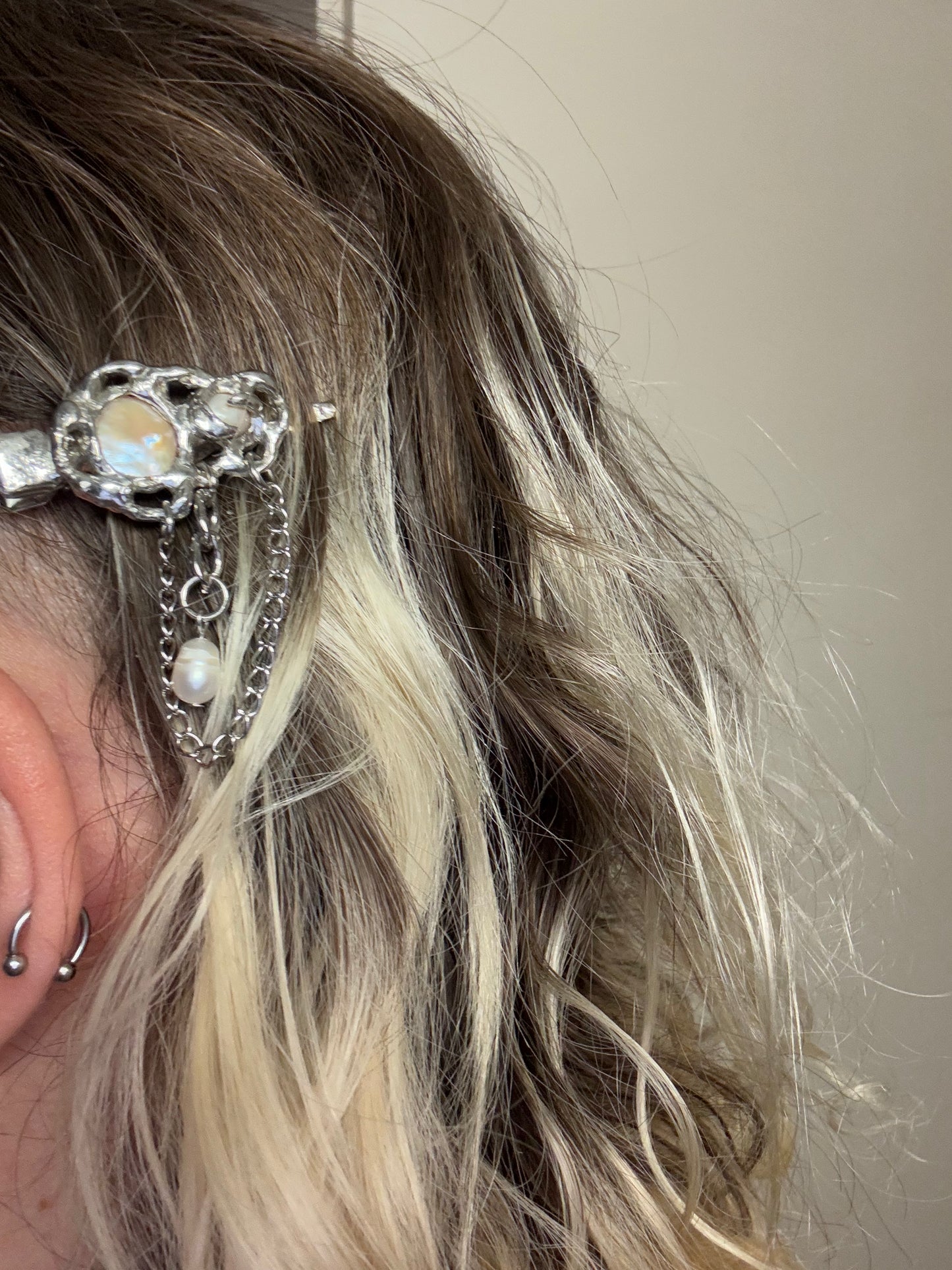 Gredzur | soldered hairclip