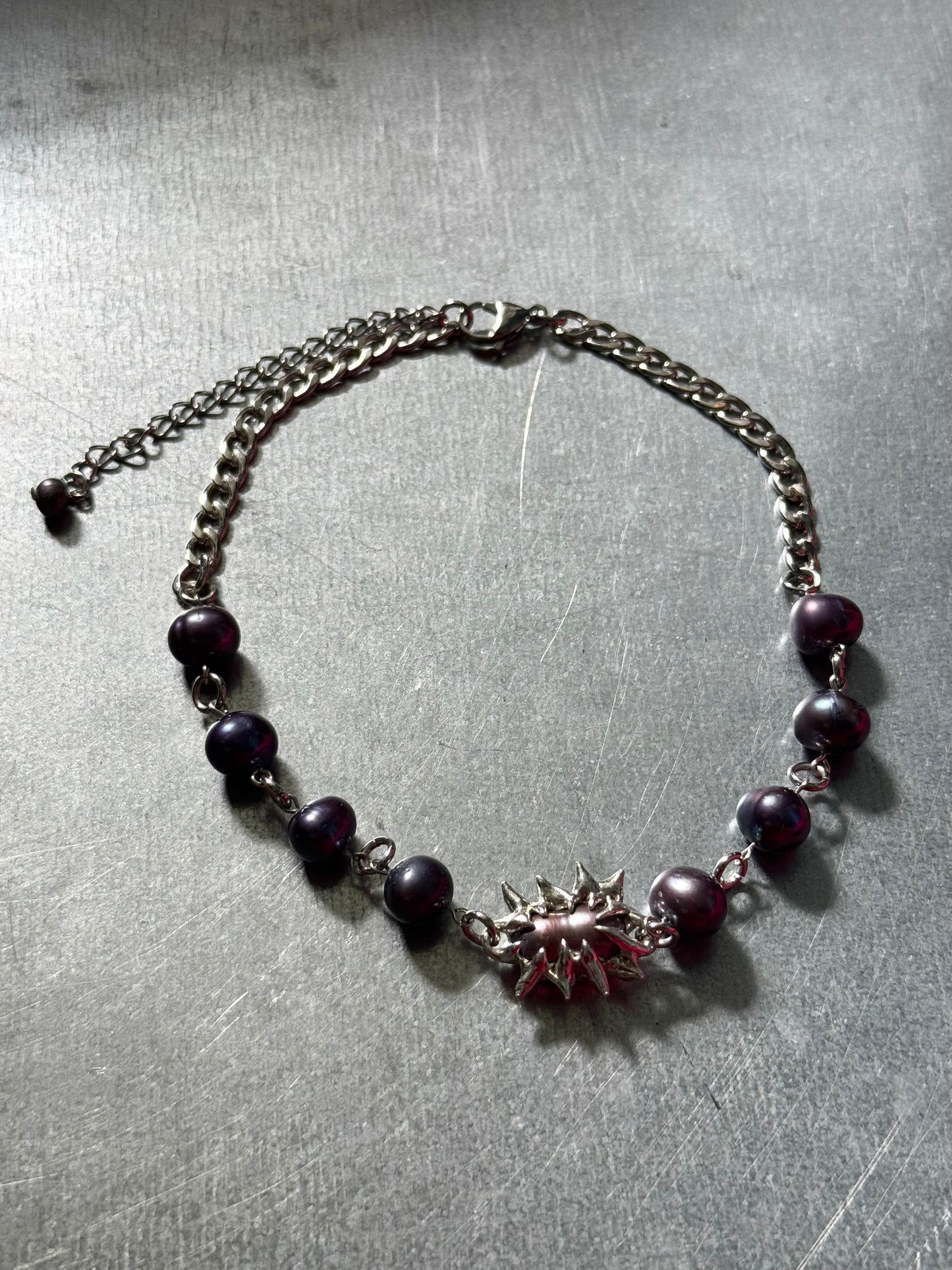 Predalien blue | soldered Necklace