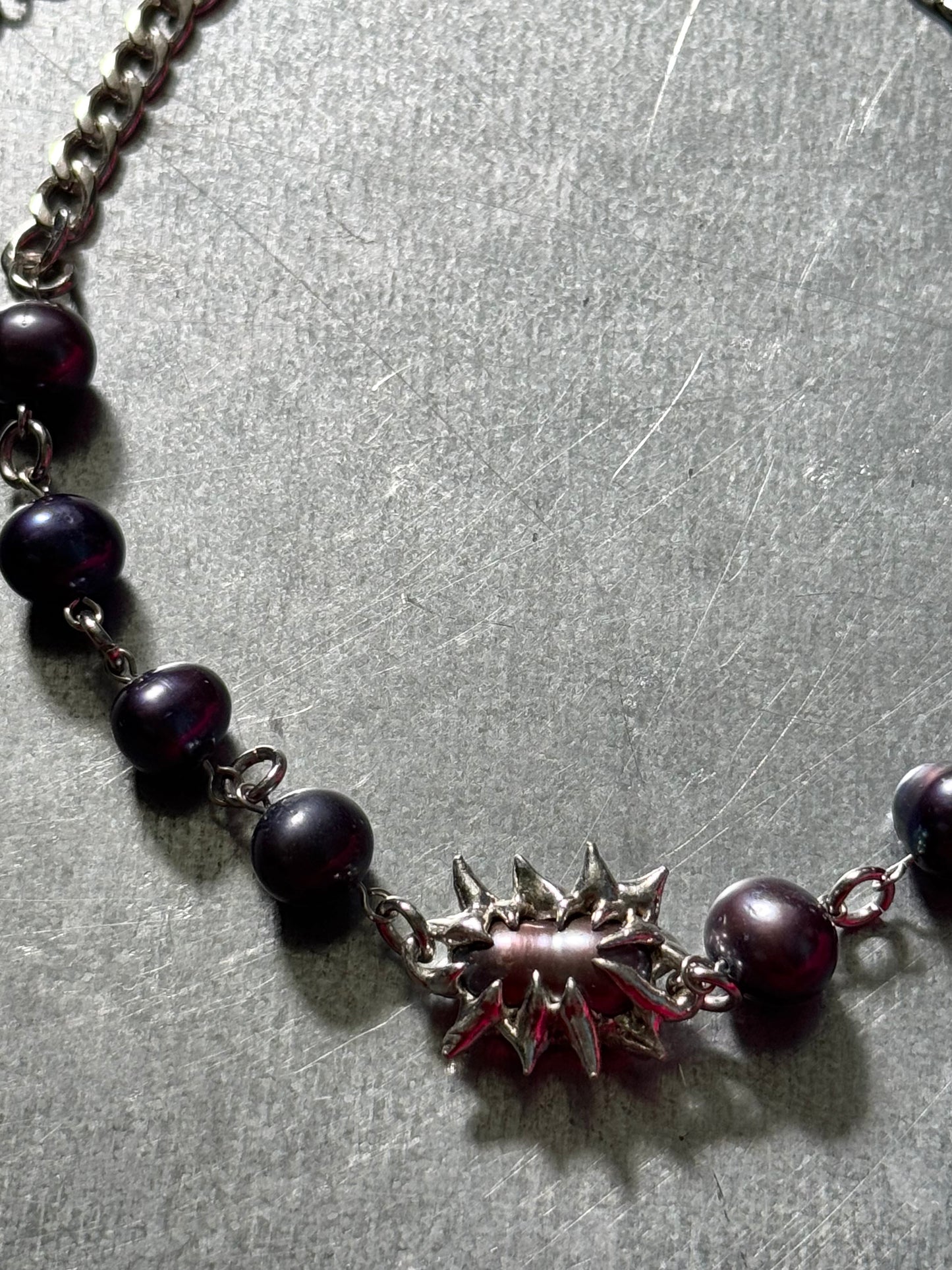 Predalien blue | soldered Necklace