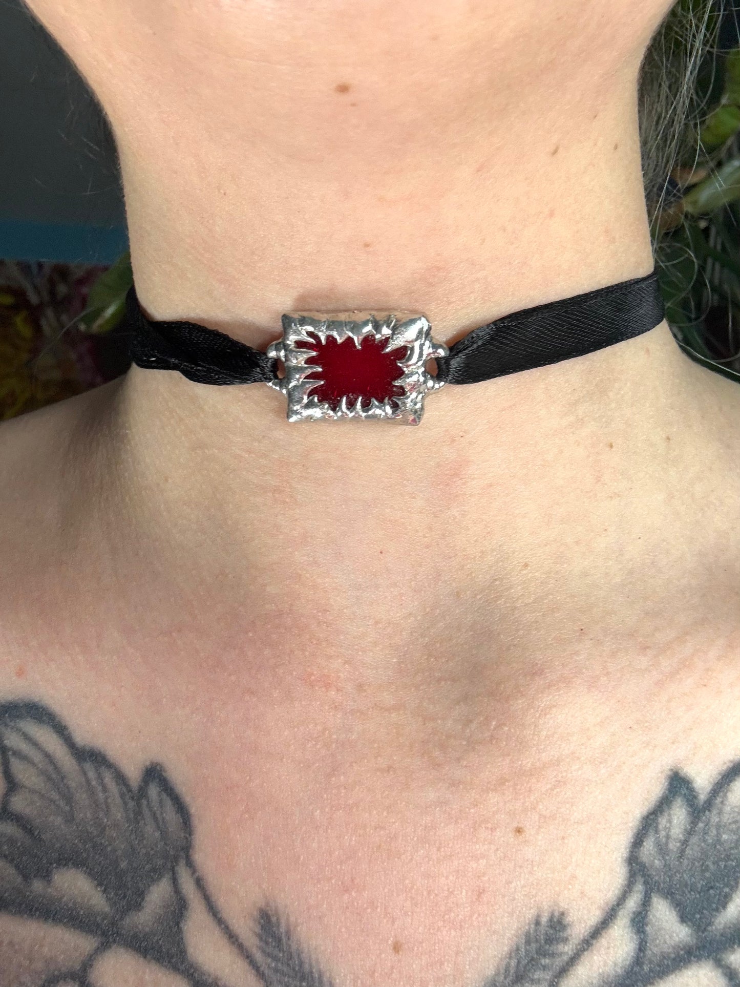 Stained Glass Collection: Ussut | soldered Necklace