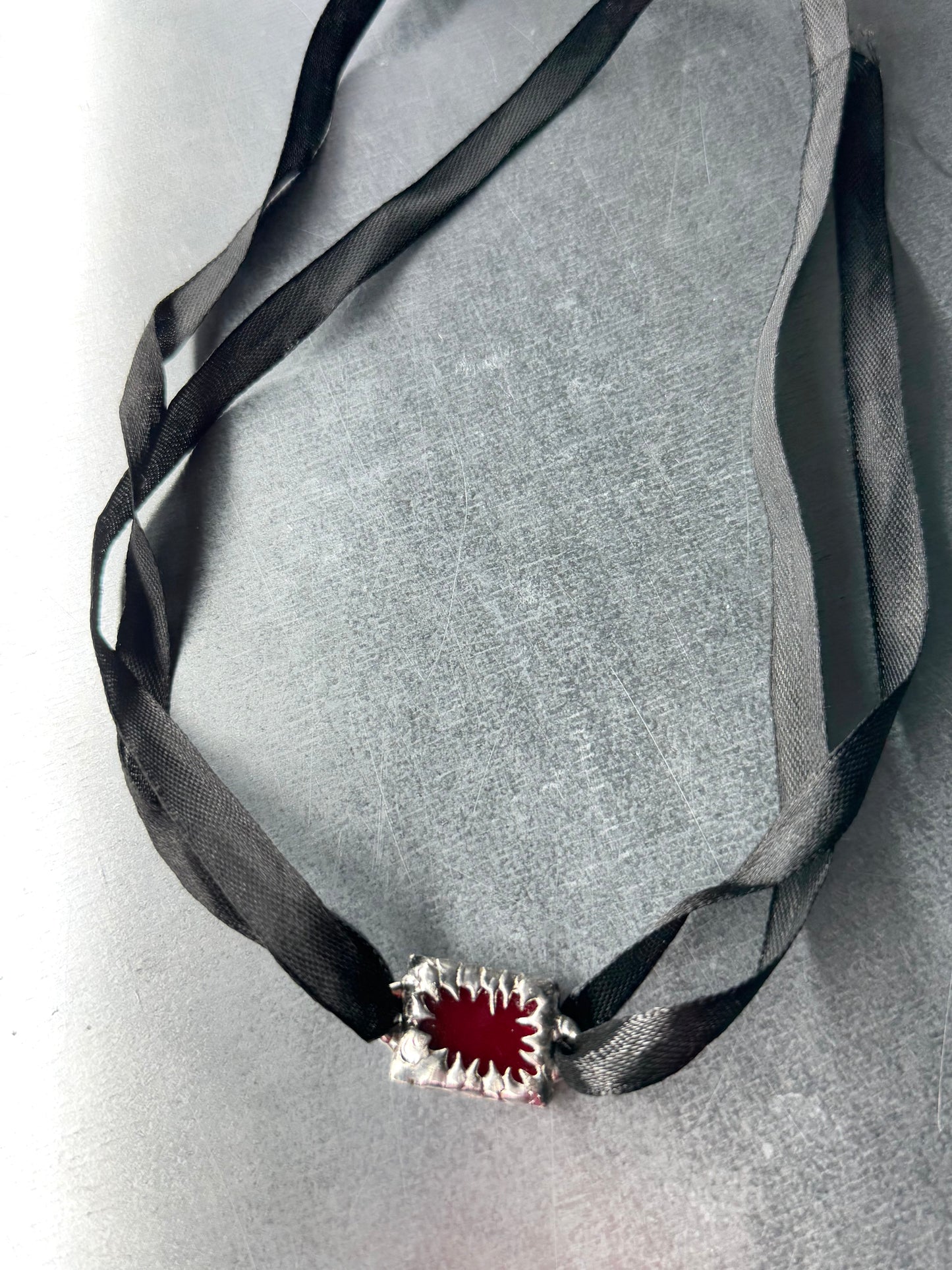 Stained Glass Collection: Ussut | soldered Necklace