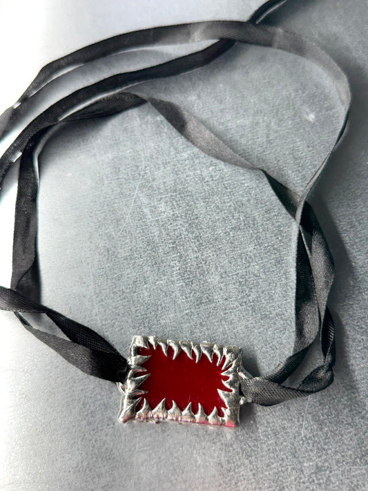 Stained Glass Collection: Aignie | soldered Necklace