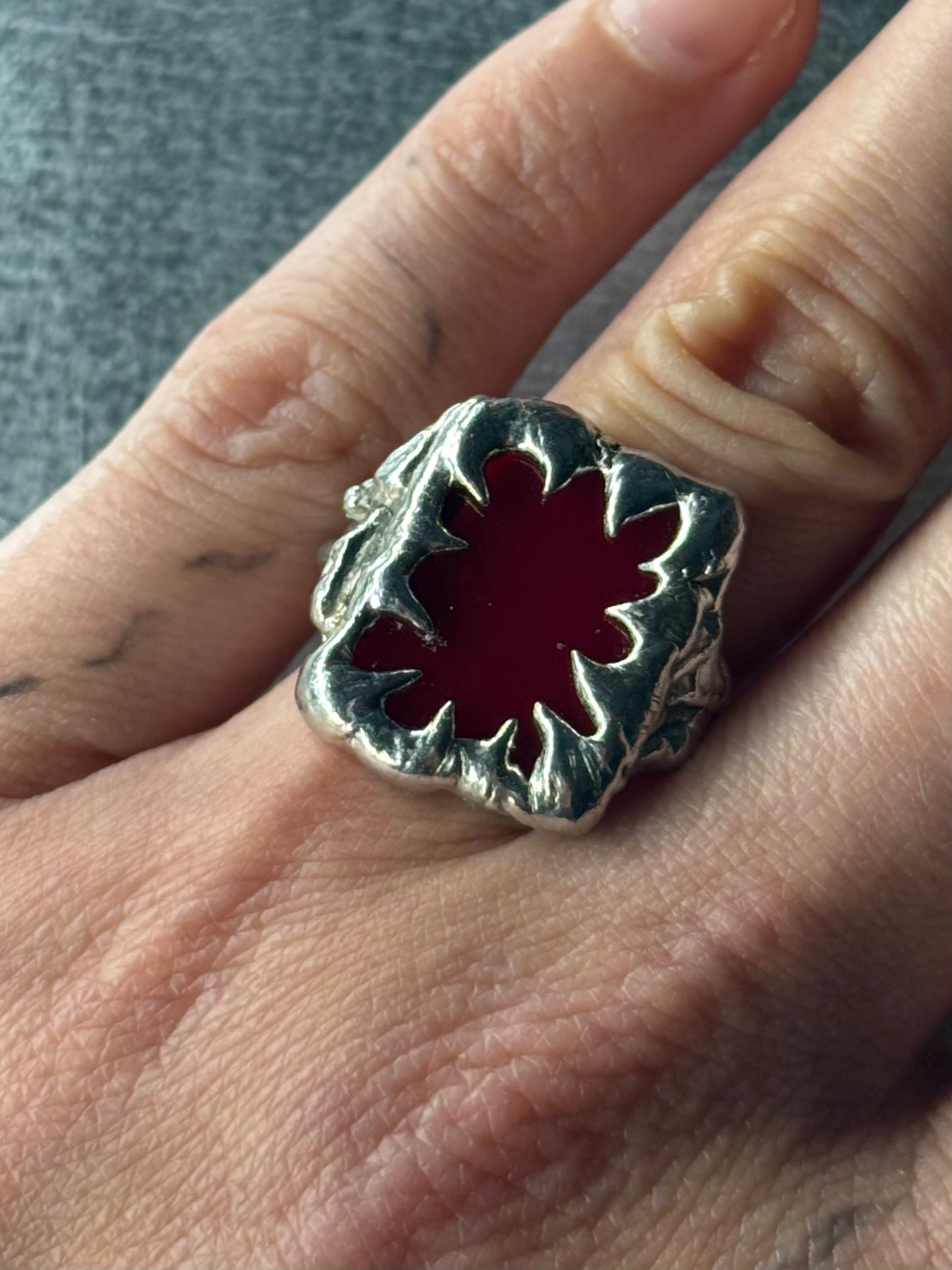 Stained glass | soldered Ring