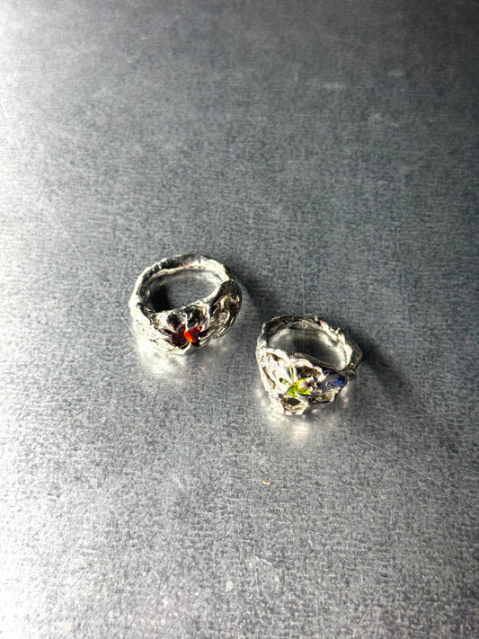 Anqran Zirconia Stone | soldered Ring