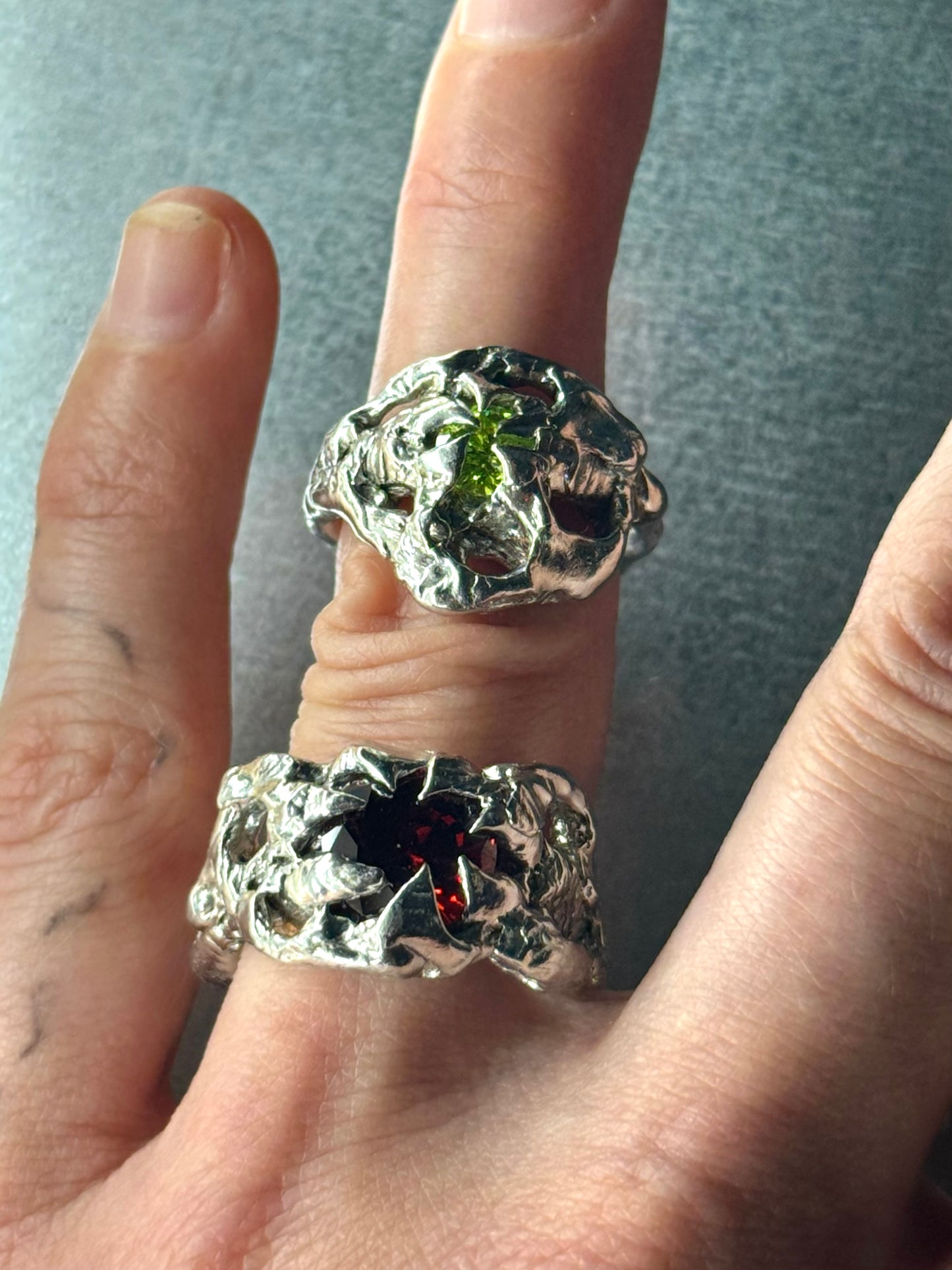 Anqran Zirconia Stone | soldered Ring