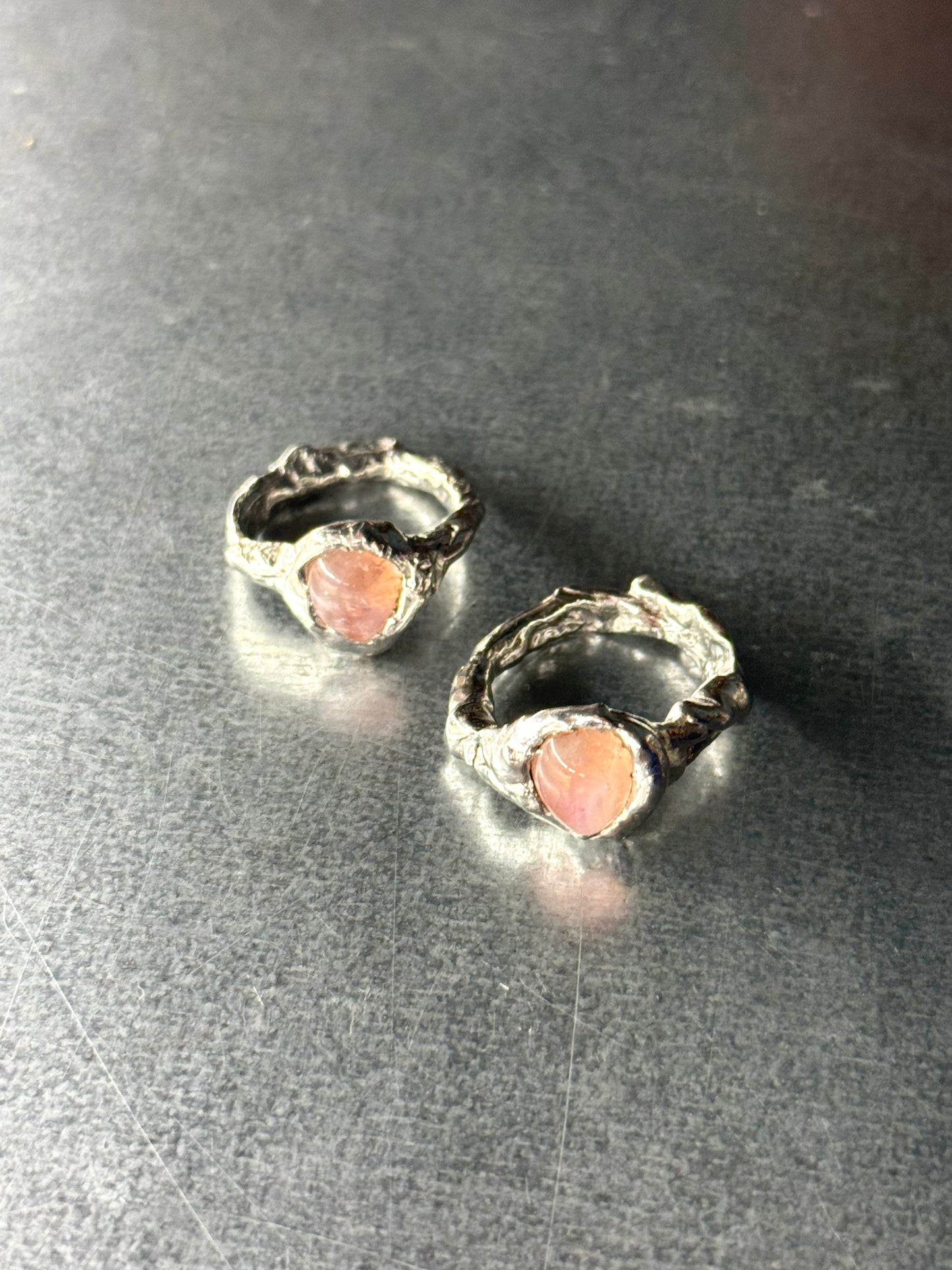 Gholka Moonstone | soldered ring