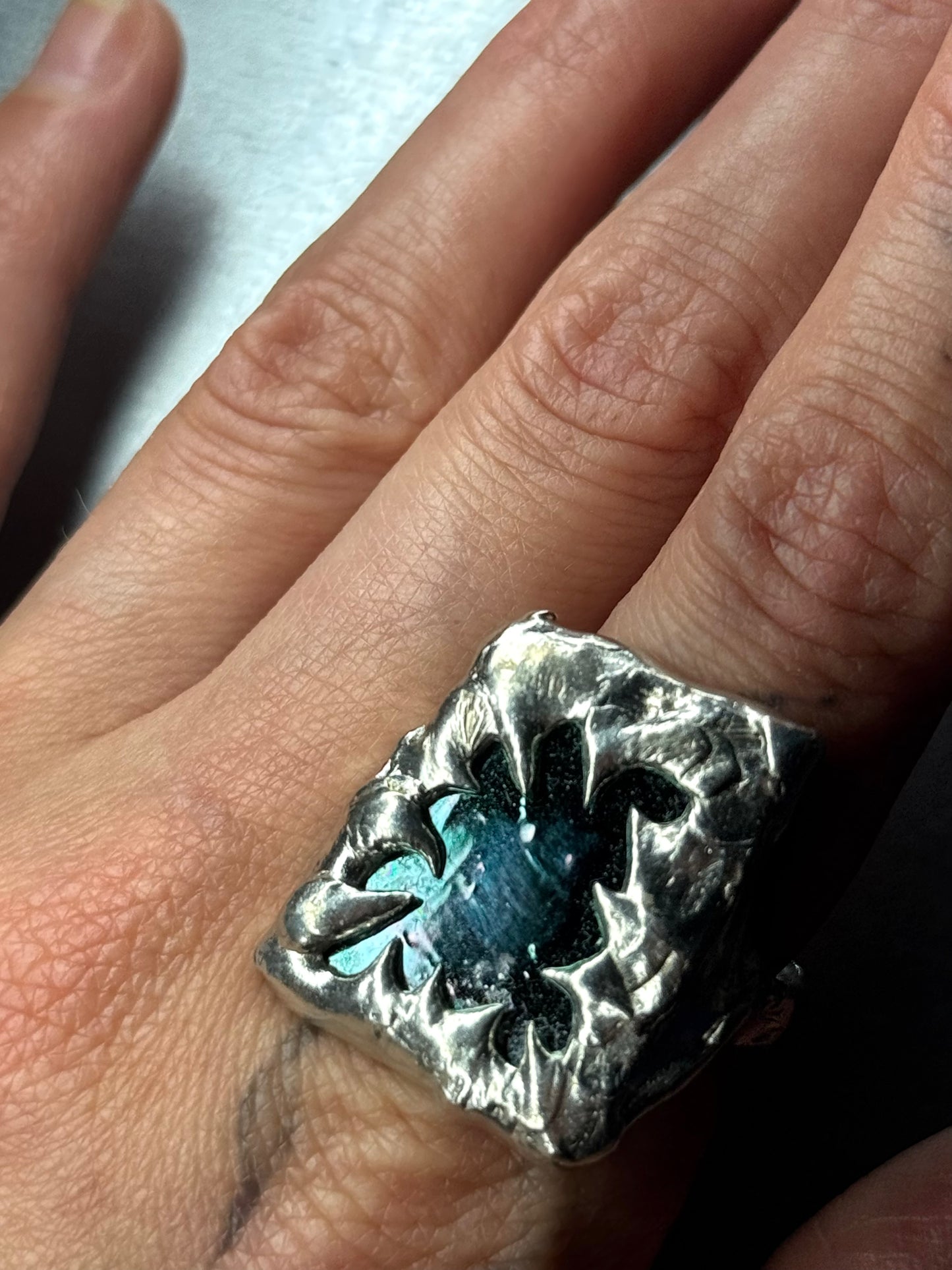 Stained glass | soldered Ring