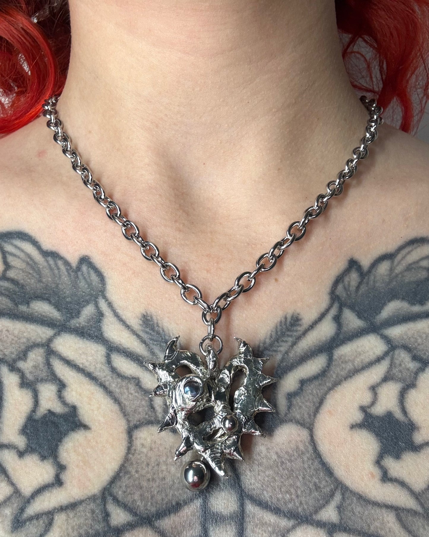 Heart Collection: Irydix | soldered Necklace