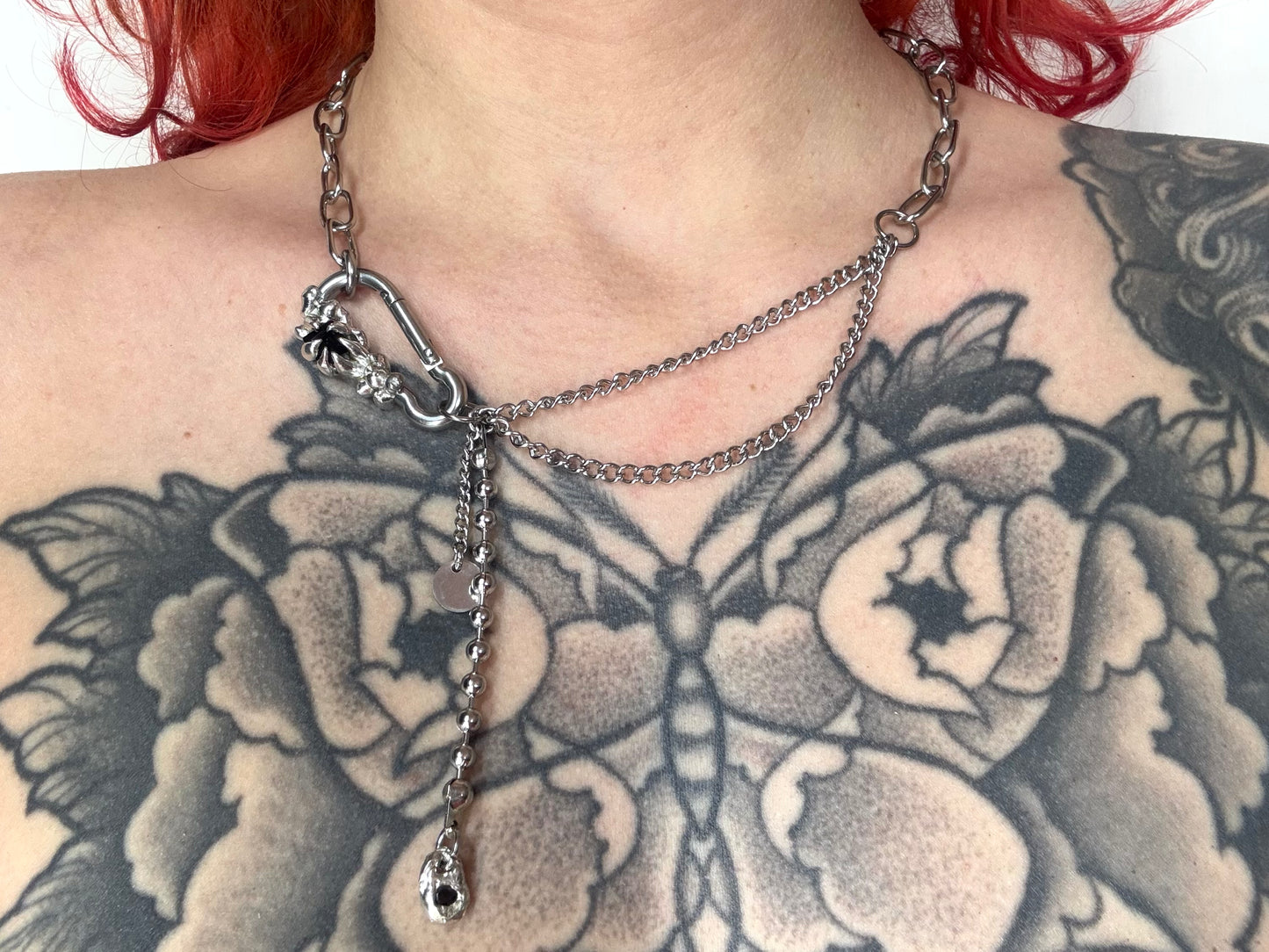 Kova | soldered Carabiner Necklace