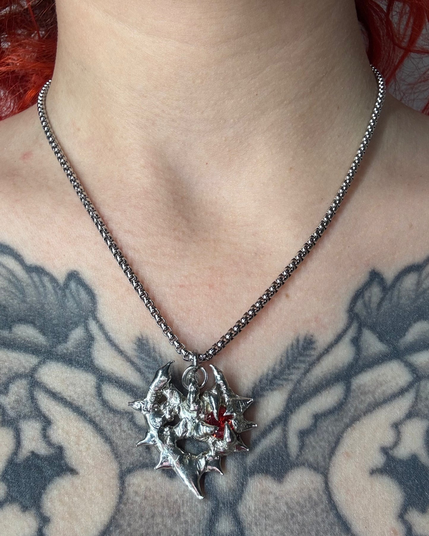 Heart Collection: Lunessa | soldered Necklace