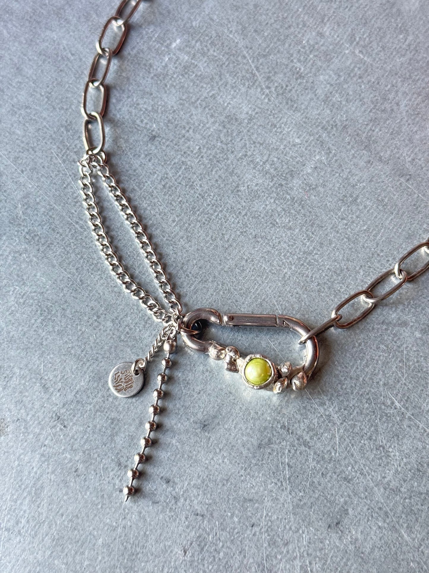 Lyvi | soldered Carabiner Necklace