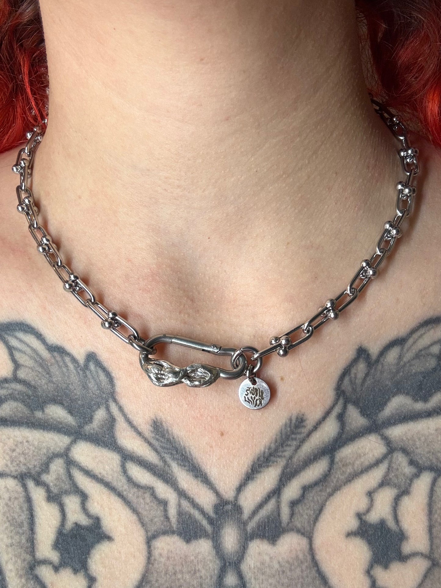 Seris | soldered Carabiner Necklace