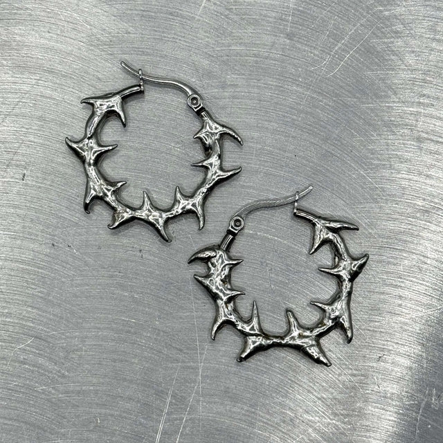 Skalder 25mm| soldered Earring