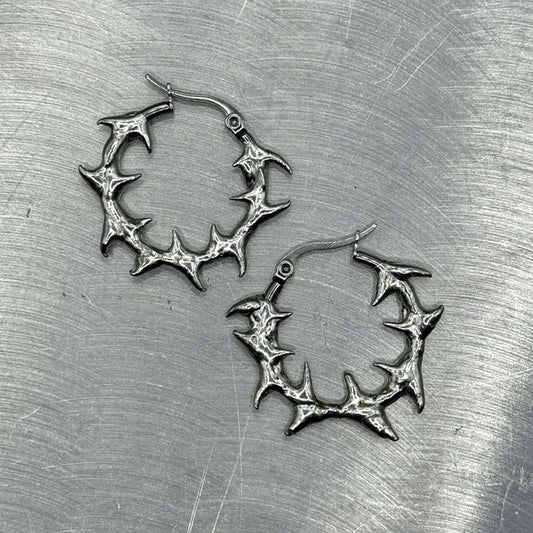 Skalder 25mm| soldered Earring