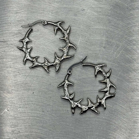 Skalder 30mm | soldered Earring