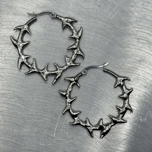 Skalder 35mm | soldered Earring