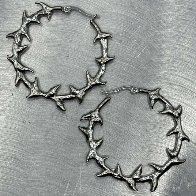 Skalder 40mm | soldered Earring