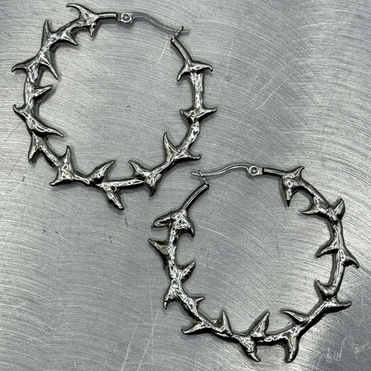 Skalder 40mm | soldered Earring