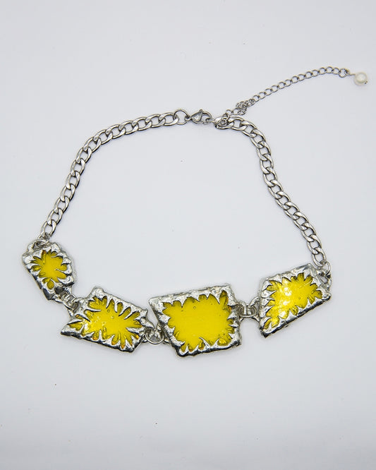 Stained Glass Collection: Umon | soldered choker Necklace