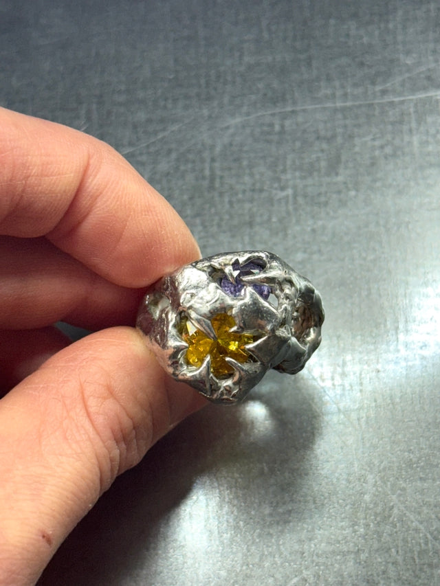 Zirconia Stone | soldered Ring